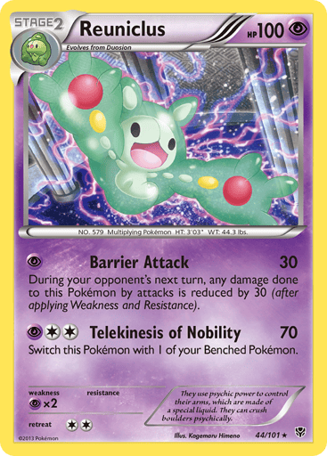 Reuniclus - Plasma Blast 44
