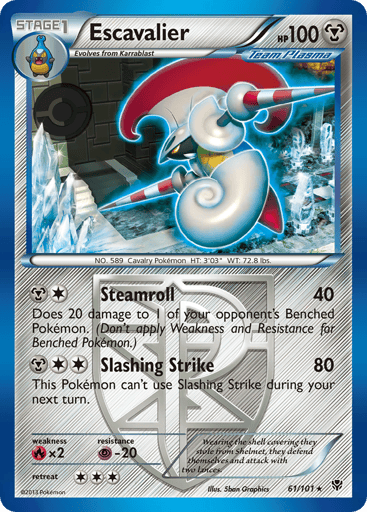 Escavalier - Plasma Blast 61