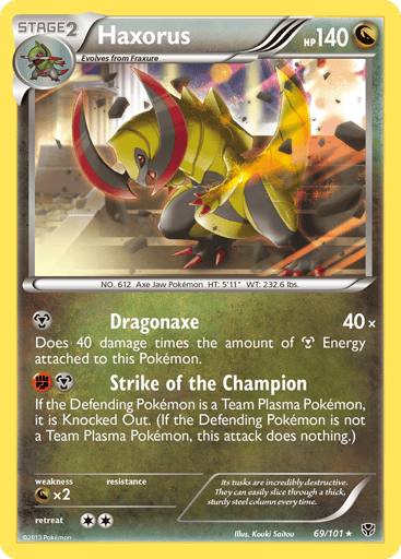 Haxorus - Plasma Blast 69