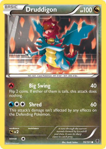 Druddigon - Plasma Blast 70