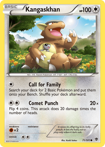 Kangaskhan - Plasma Blast 71