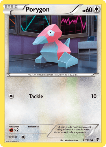 Porygon - Plasma Blast 72
