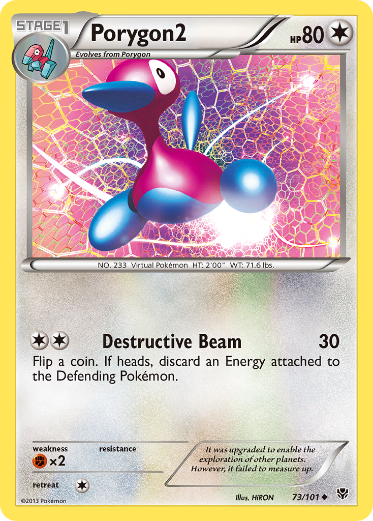 Porygon2 – Plasma Blast 73/101 Pokémon card