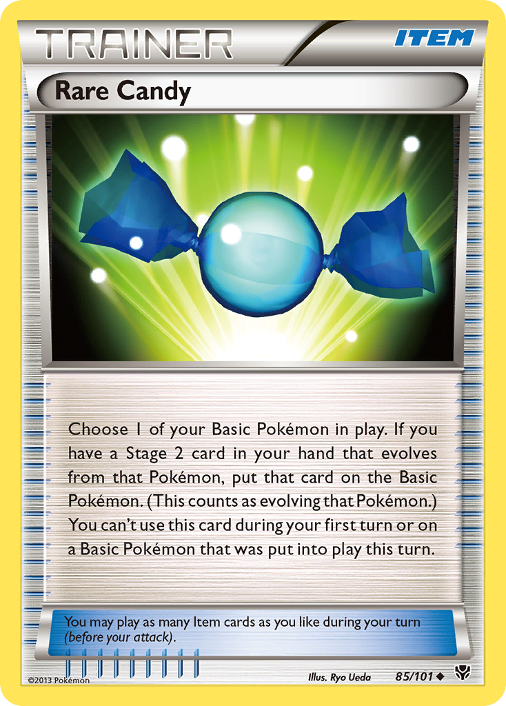 Rare Candy – Plasma Blast 85/101 Pokémon card