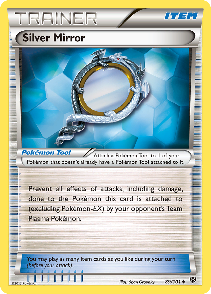 Silver Mirror – Plasma Blast 89/101 Pokémon card