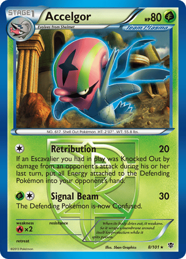 Accelgor - Plasma Blast 8