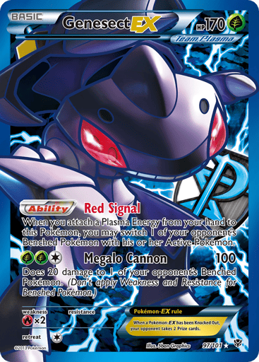 Genesect-EX - Plasma Blast 97