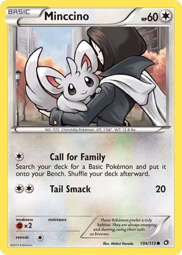 Minccino - Legendary Treasures 104