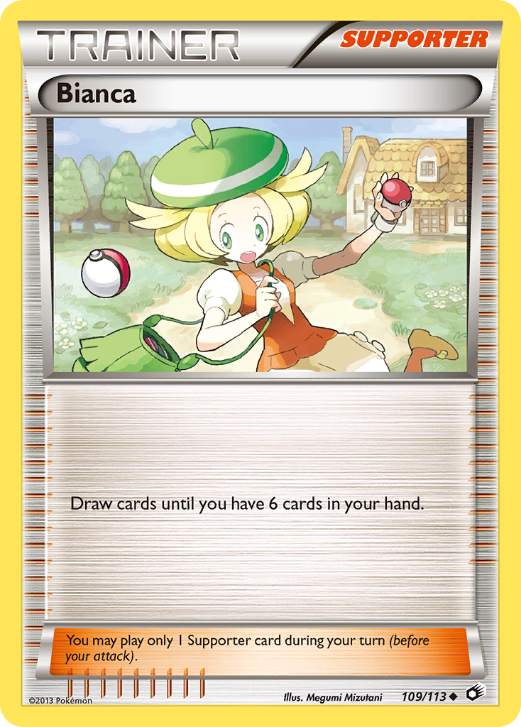 Bianca – Legendary Treasures 109/113 Pokémon card