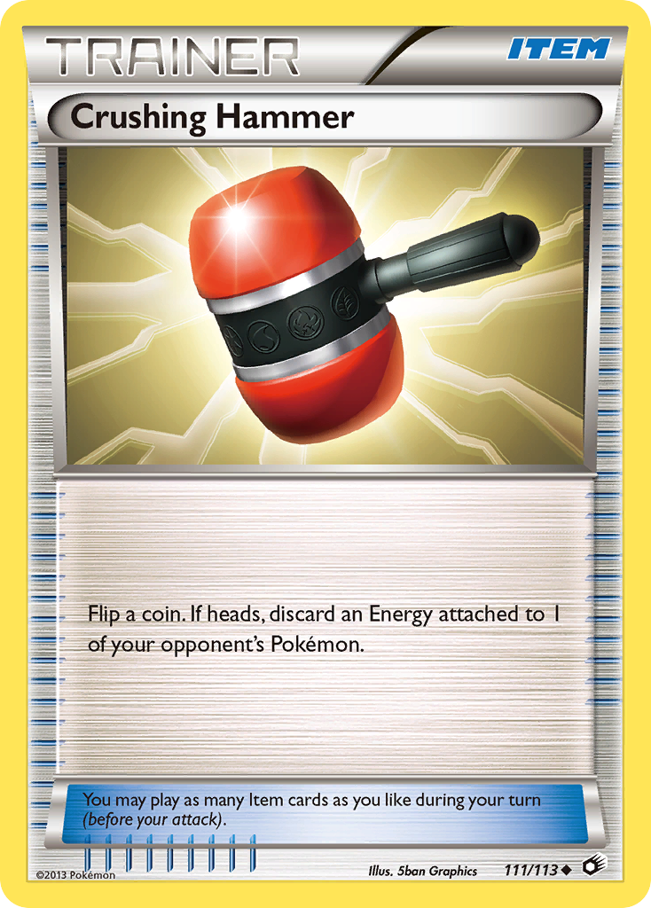 Crushing Hammer – Legendary Treasures 111/113 Pokémon card