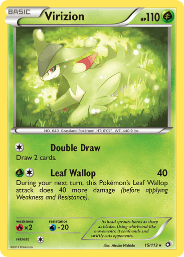 Virizion - Legendary Treasures 15