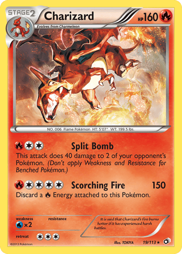 Charizard - Legendary Treasures 19