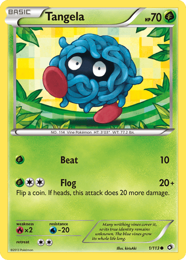 Tangela - Legendary Treasures 1