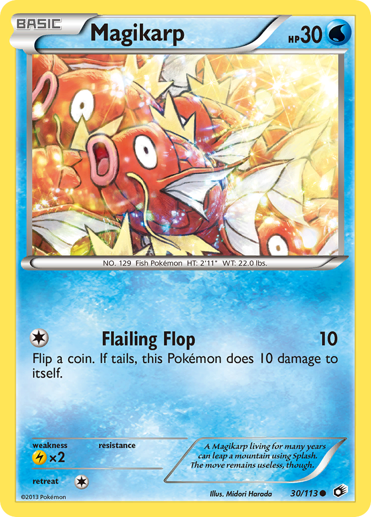 Magikarp – Legendary Treasures 30/113 Pokémon card