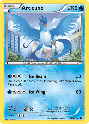 Articuno - Legendary Treasures 32