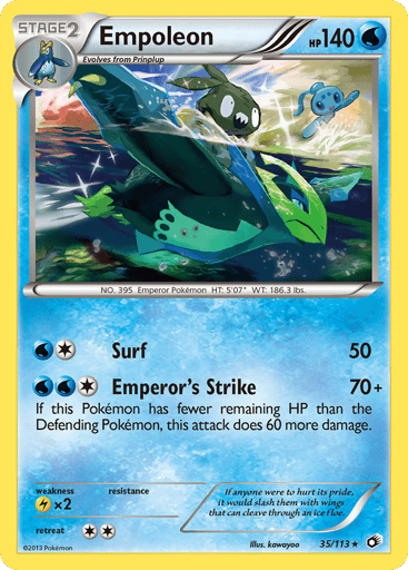 Empoleon - Legendary Treasures 35