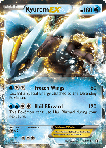 Kyurem-EX - Legendary Treasures 44