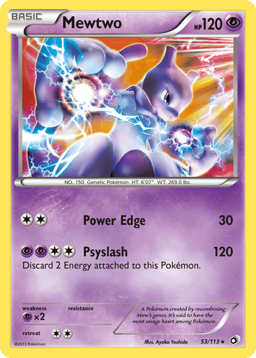 Mewtwo - Legendary Treasures 53