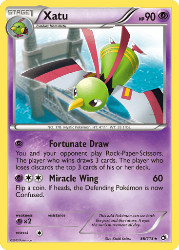 Xatu - Legendary Treasures 56