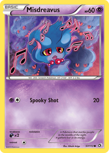 Misdreavus - Legendary Treasures 57