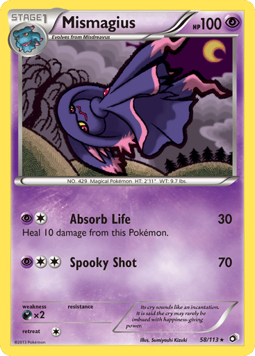 Mismagius - Legendary Treasures 58