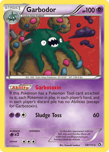 Garbodor - Legendary Treasures 68