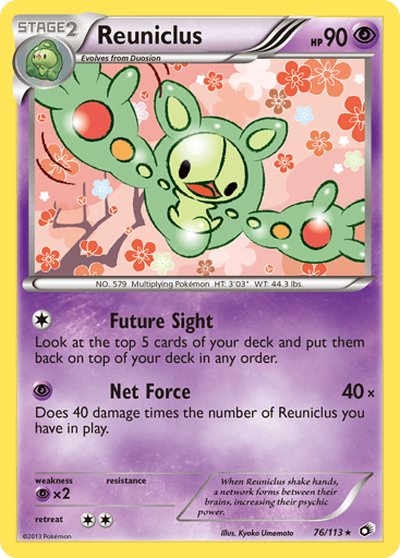 Reuniclus - Legendary Treasures 76