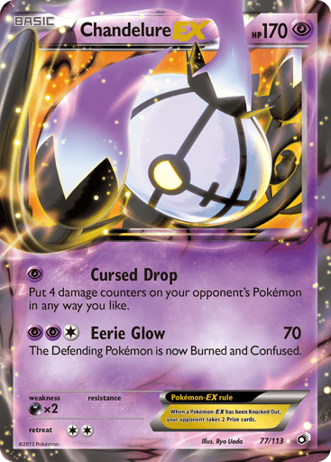 Chandelure-EX - Legendary Treasures 77