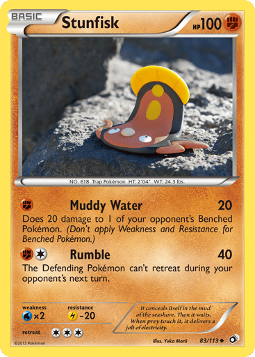 Stunfisk - Legendary Treasures 83
