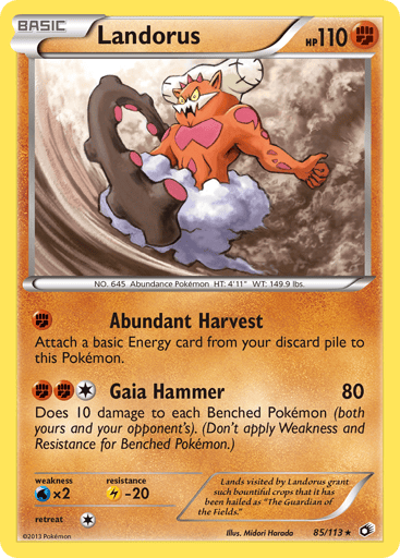 Landorus - Legendary Treasures 85