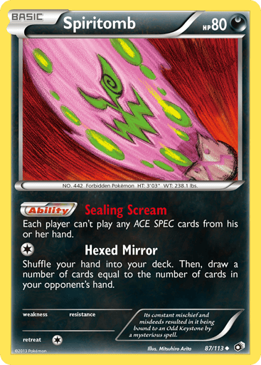 Spiritomb - Legendary Treasures 87