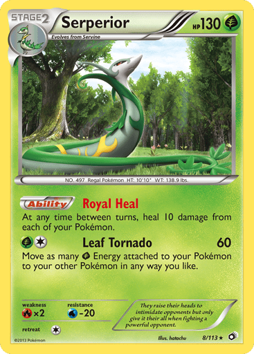 Serperior - Legendary Treasures 8