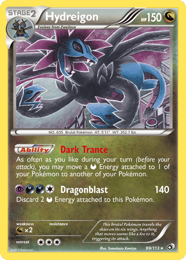 Hydreigon - Legendary Treasures 99