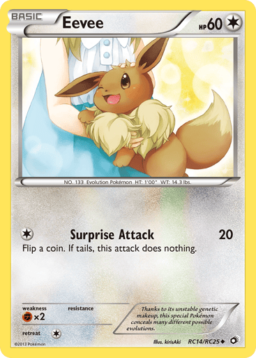Eevee - Legendary Treasures RC14