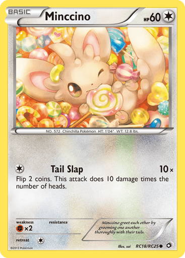 Minccino - Legendary Treasures RC18