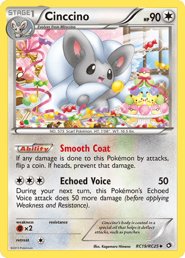Cinccino - Legendary Treasures RC19