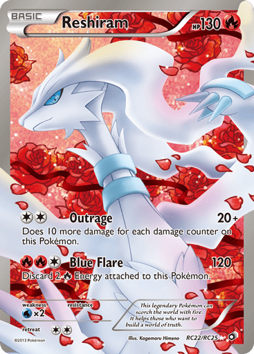 Reshiram - Legendary Treasures RC22