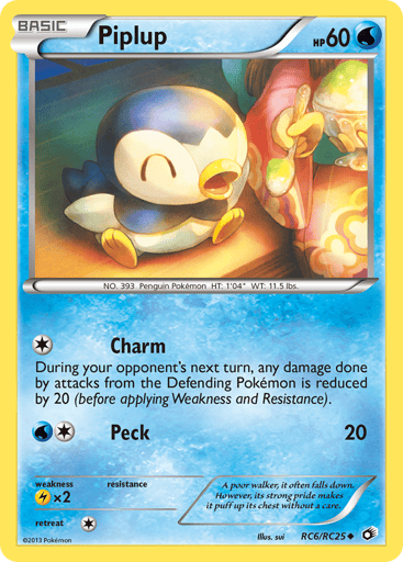 Piplup - Legendary Treasures RC6