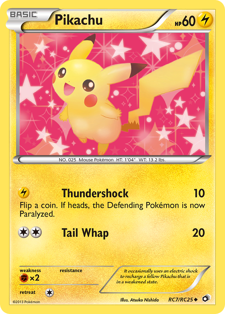 Pikachu – Legendary Treasures RC7/RC25 Pokémon card