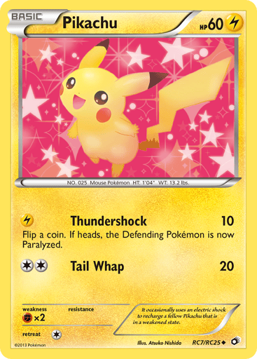 Pikachu - Legendary Treasures RC7