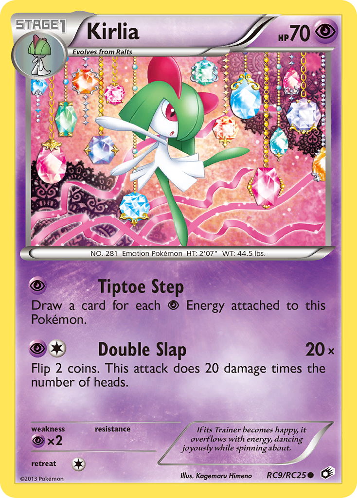 Kirlia – Legendary Treasures RC9/RC25 Pokémon card