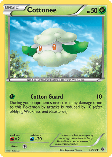 Cottonee - Emerging Powers 10