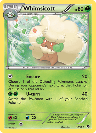 Whimsicott - Emerging Powers 12