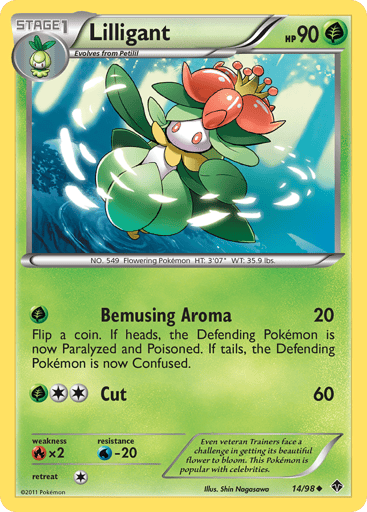 Lilligant - Emerging Powers 14