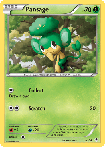 Pansage - Emerging Powers 1