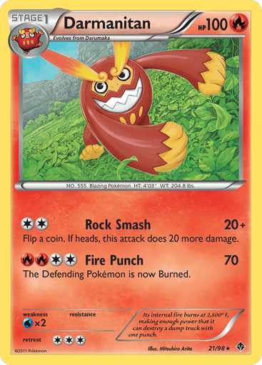 Darmanitan - Emerging Powers 21