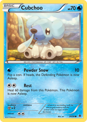 Cubchoo - Emerging Powers 28