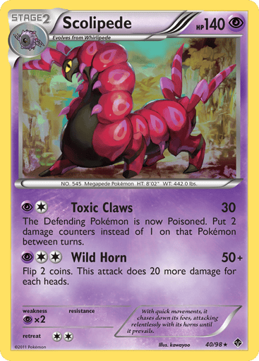 Scolipede - Emerging Powers 40