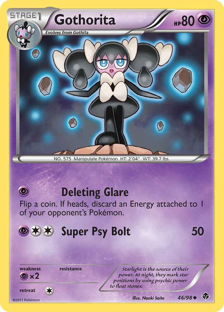 Gothorita – Emerging Powers 46/98 Pokémon card