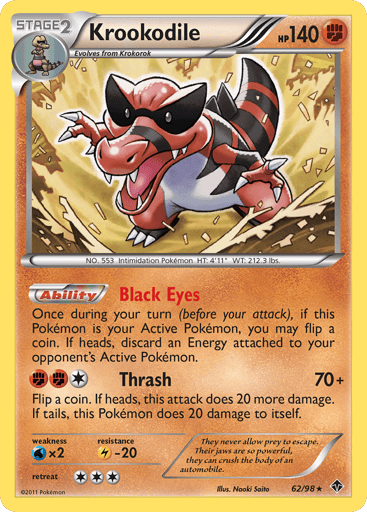 Krookodile - Emerging Powers 62